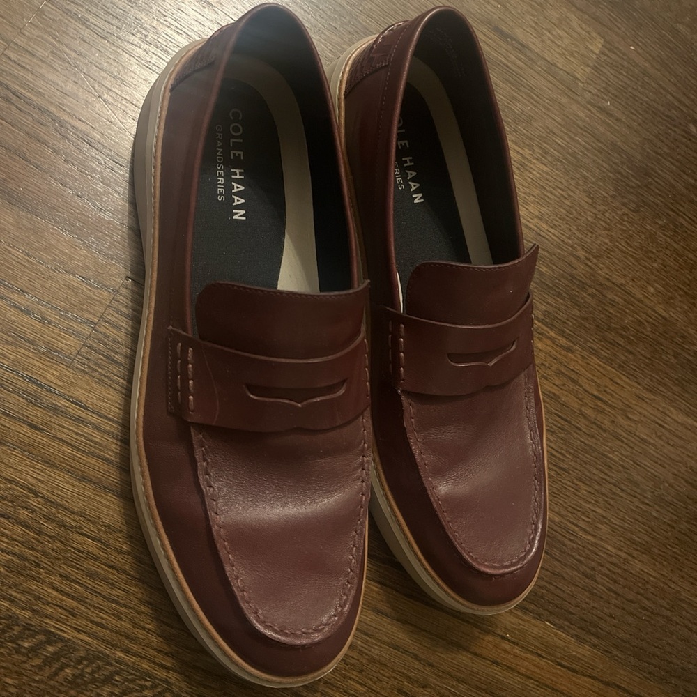 Cole Haan Men's Burgundy Loafers